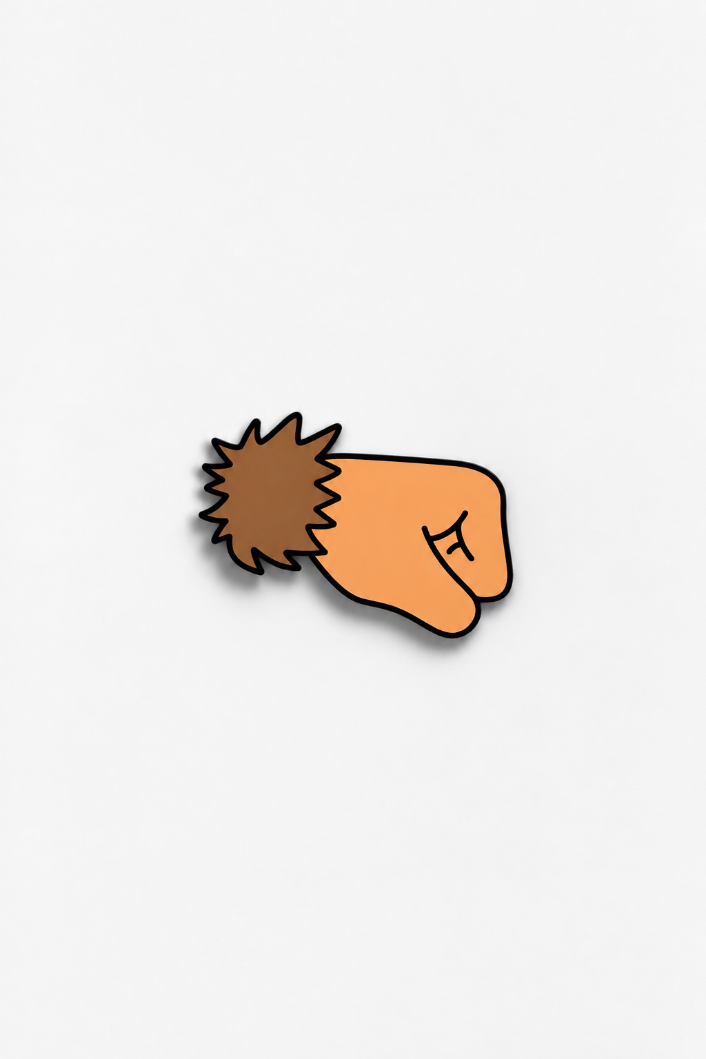 Fist Pointing Right Emoji Pin