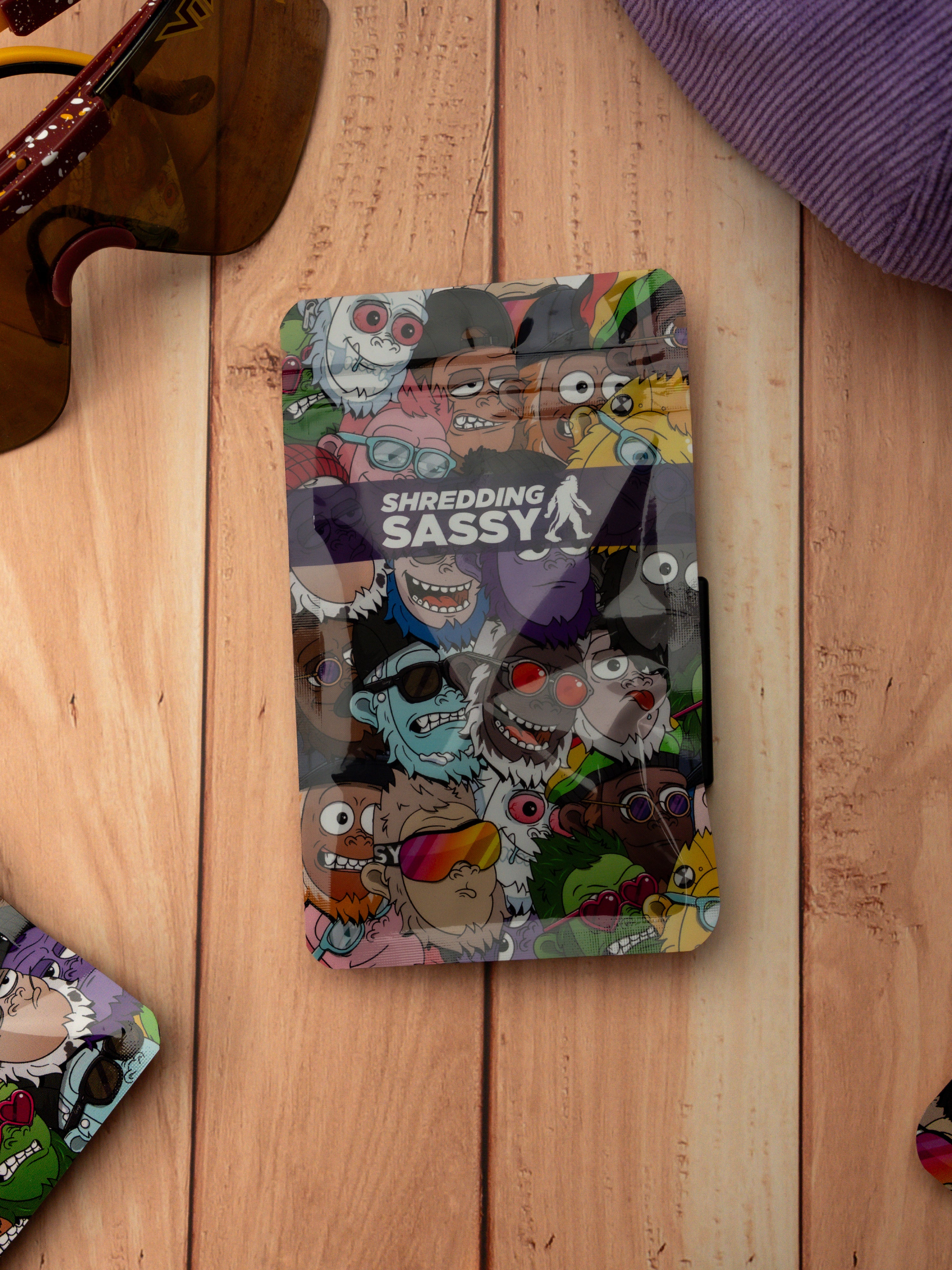 Shredding Sassy Heads - Blind Pack - Mystery Enamel Pin