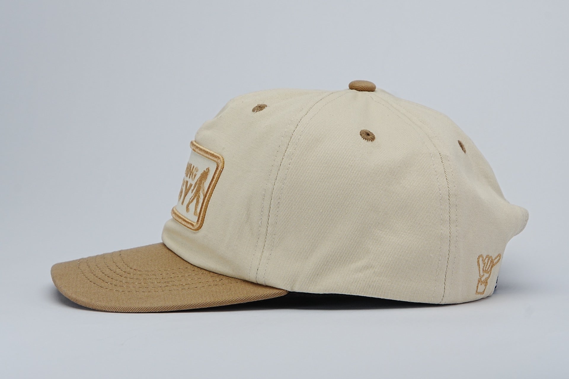 Patch Logo Unstructured Snapback Sand/Brown