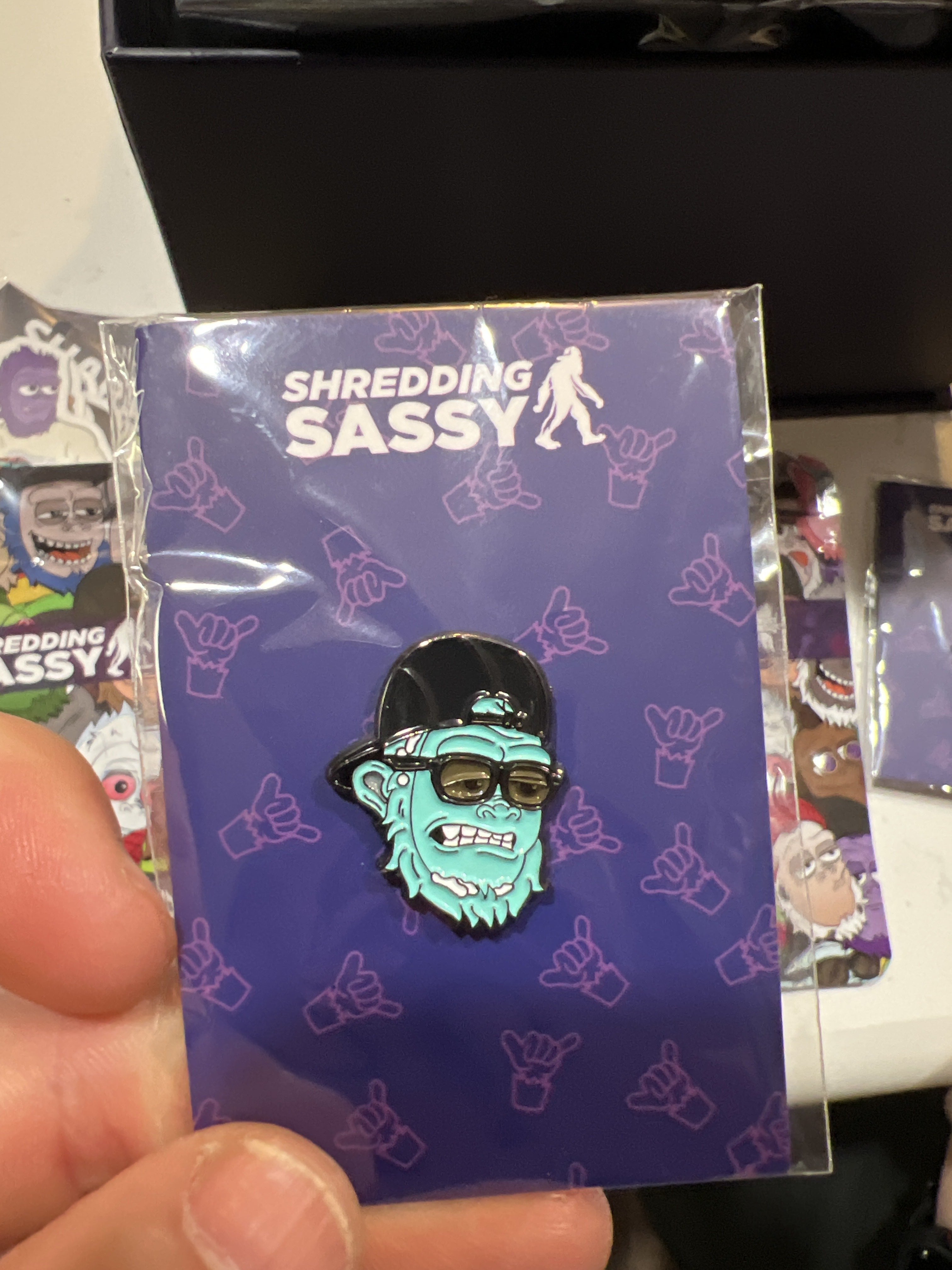Shredding Sassy Heads - Blind Pack - Mystery Enamel Pin