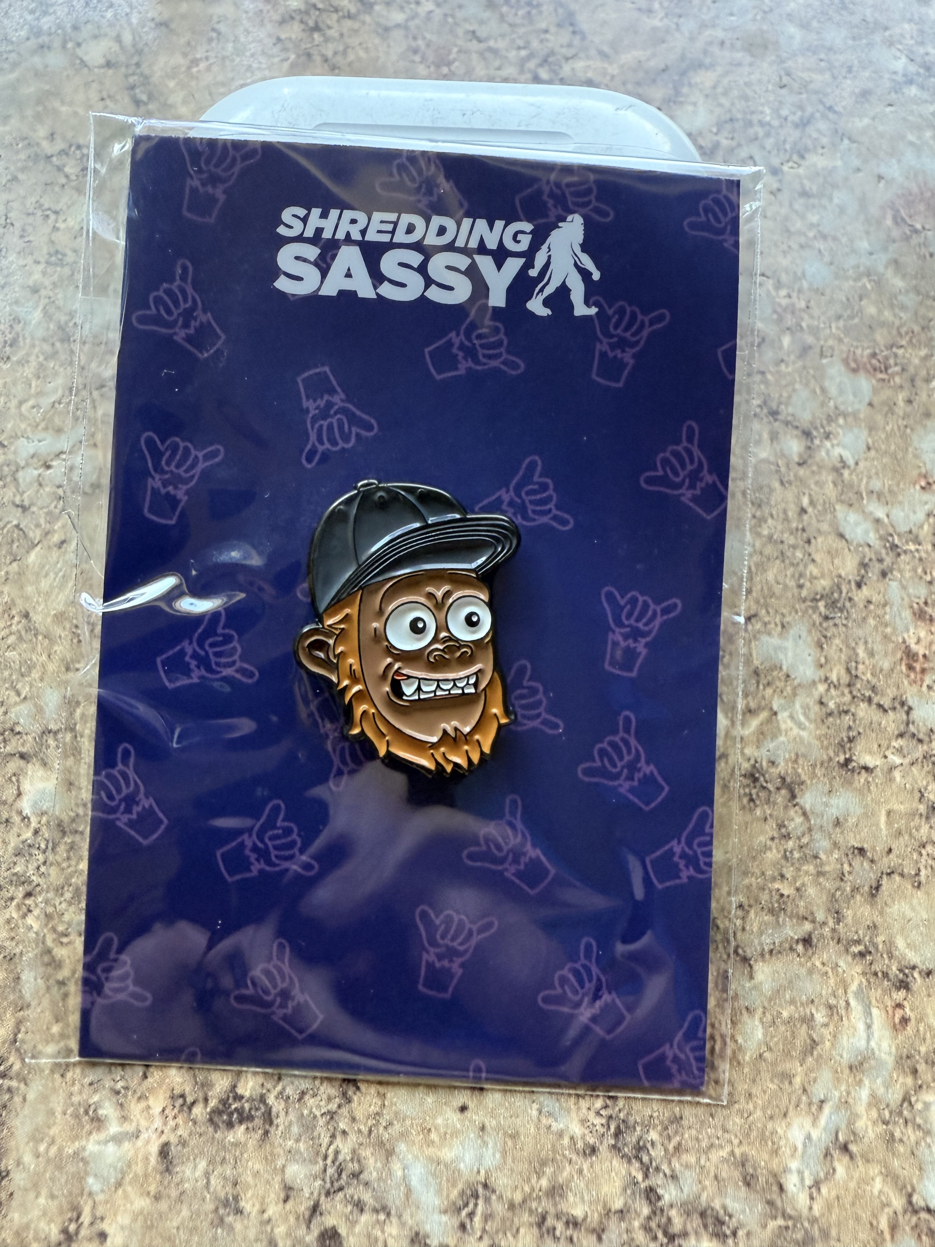 Shredding Sassy Heads - Blind Pack - Mystery Enamel Pin