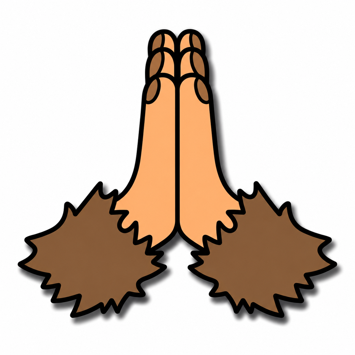 Prayer Hands Emoji Pin