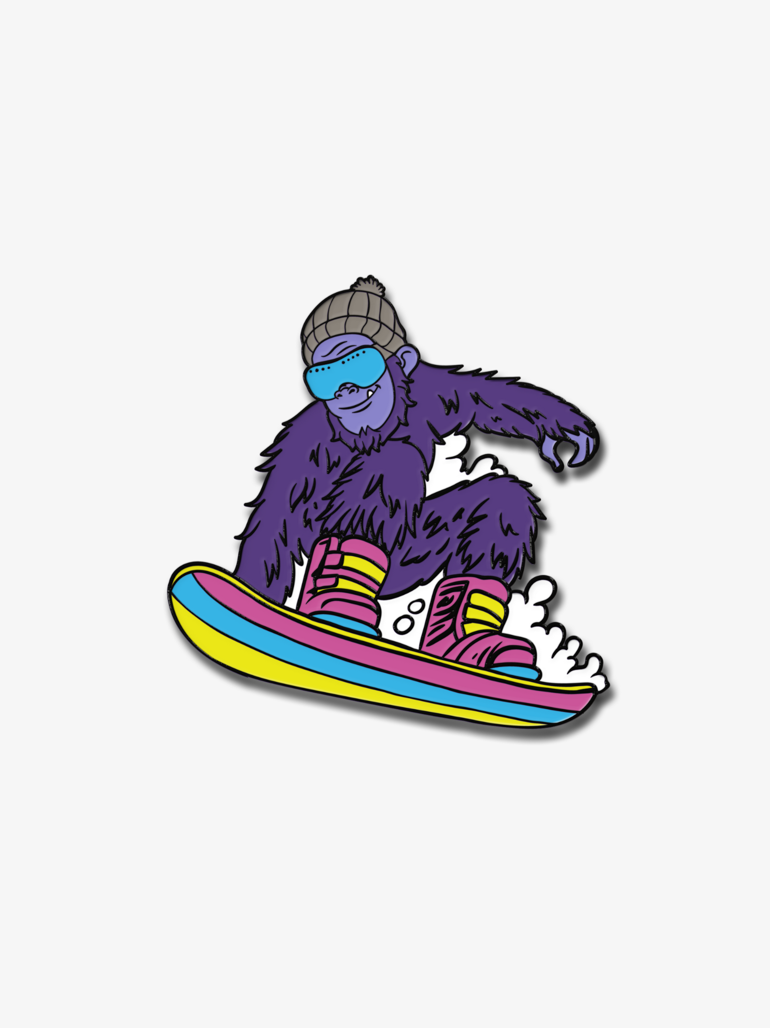 Snowboard Sassy Pin