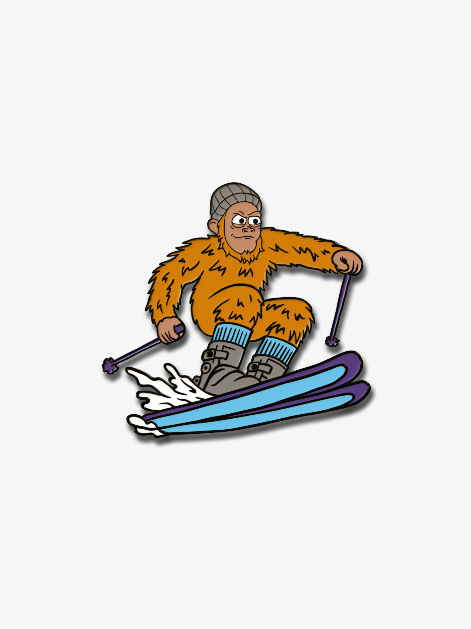 Ski Sassy Pin