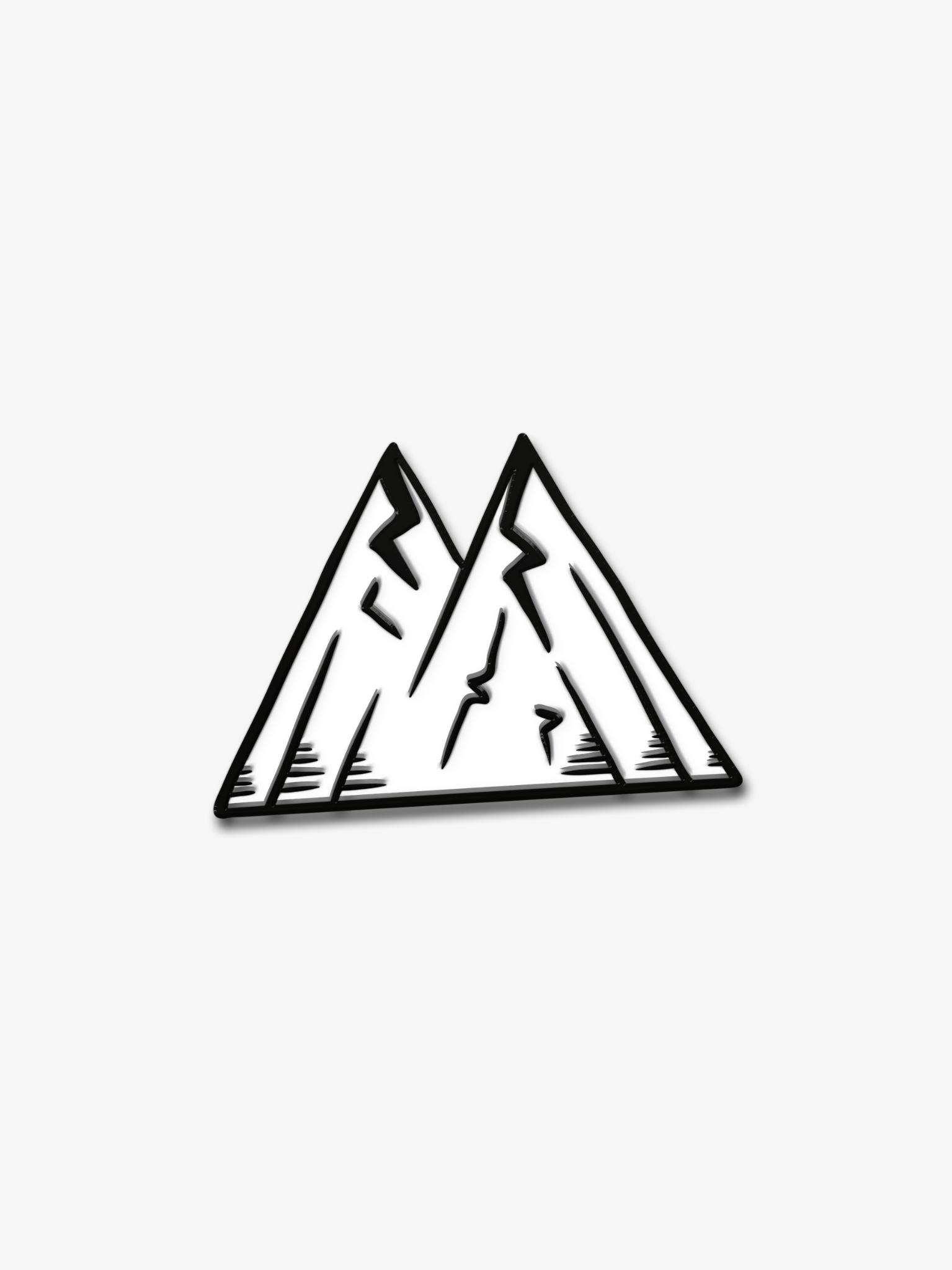 Double Peak Pin