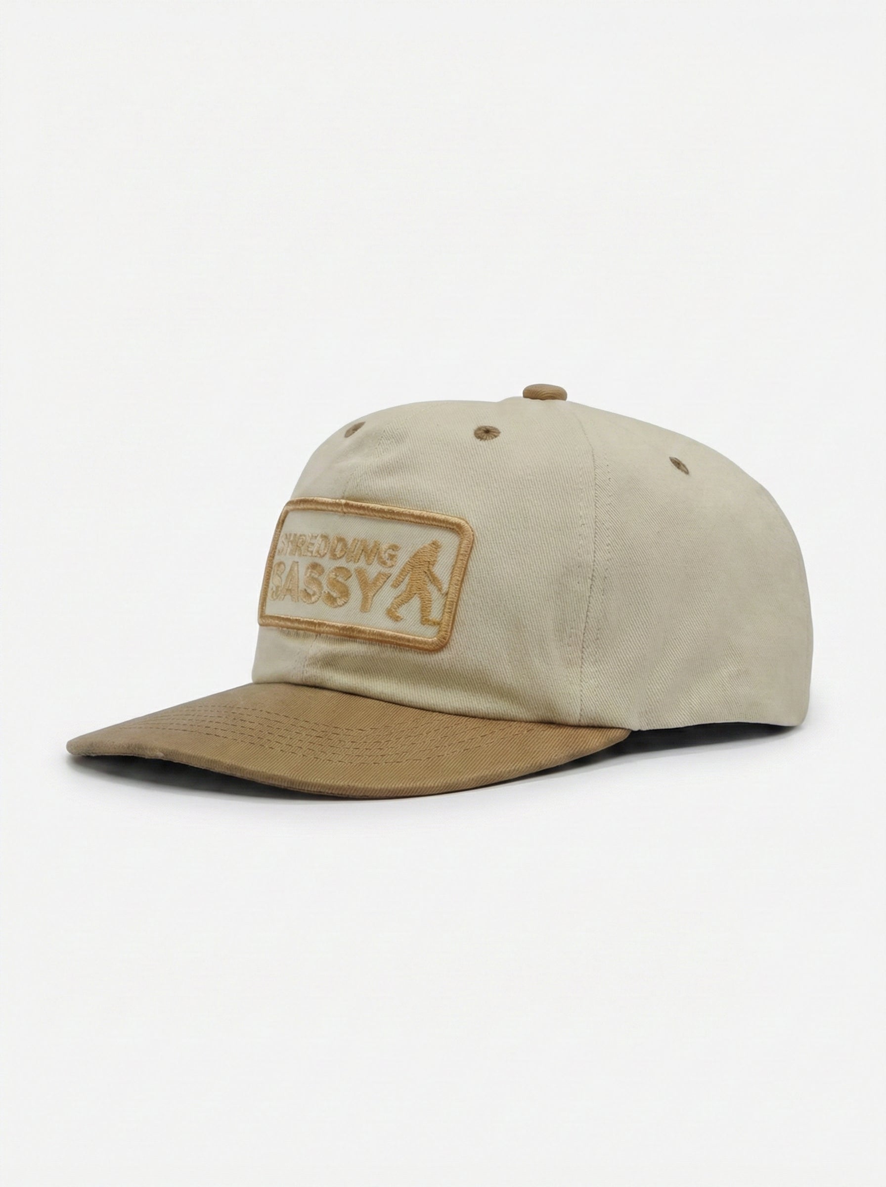 Patch Logo Unstructured Snapback Sand/Brown