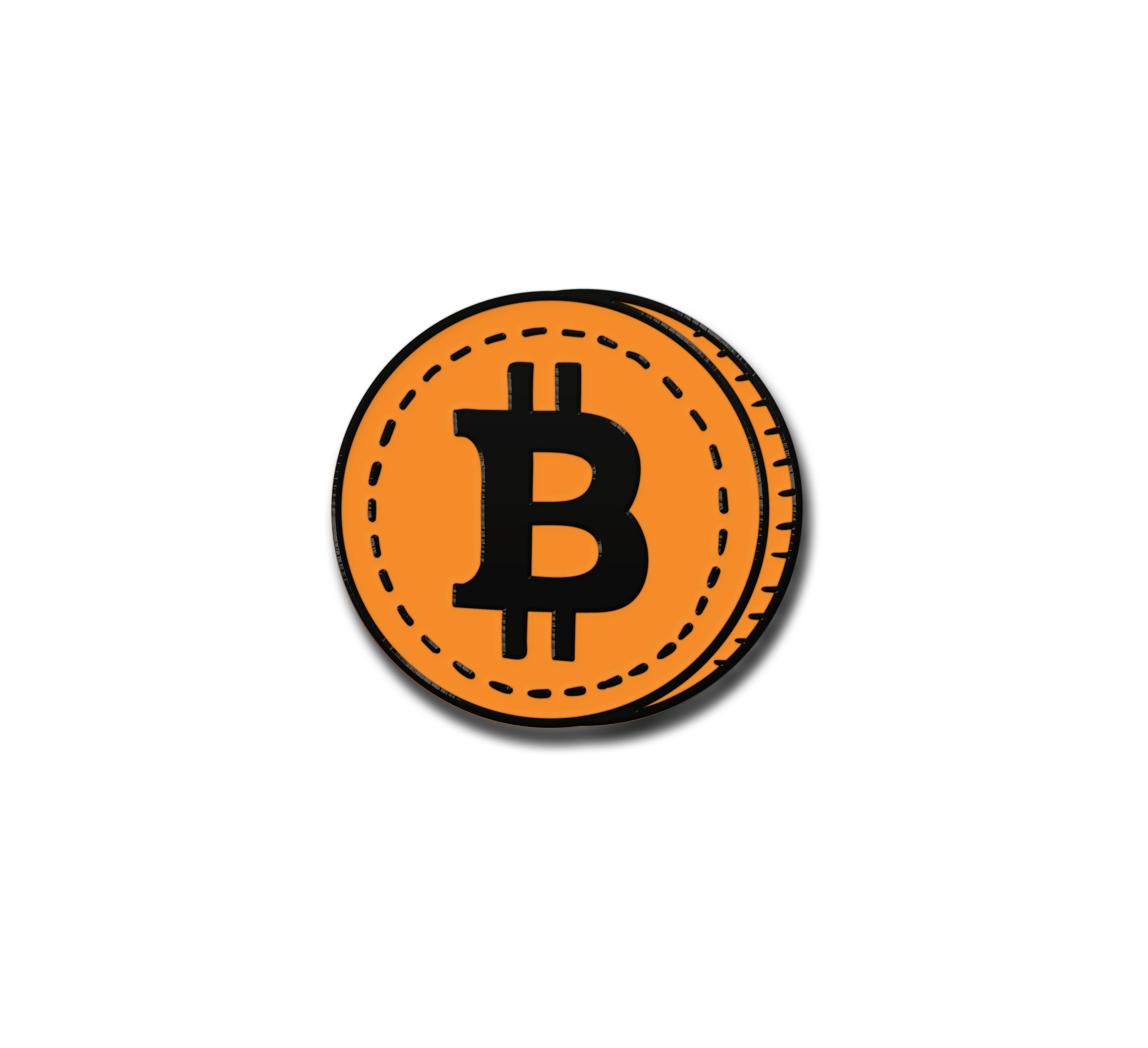 Bitcoin Logo Pin
