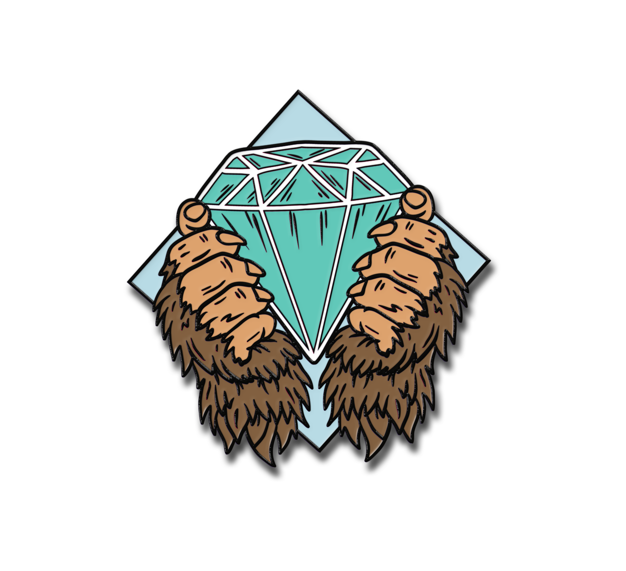 Diamond Hands Pin
