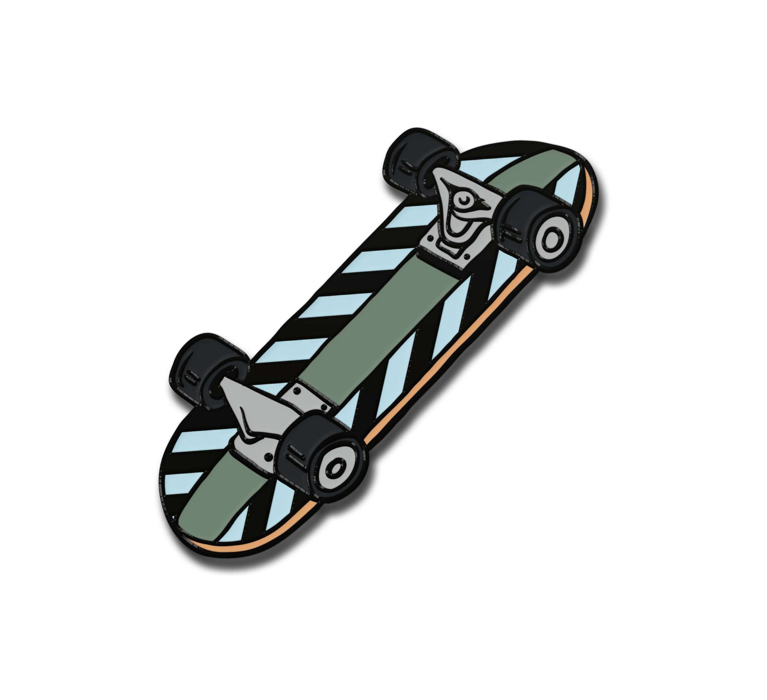 Skateboard Pin