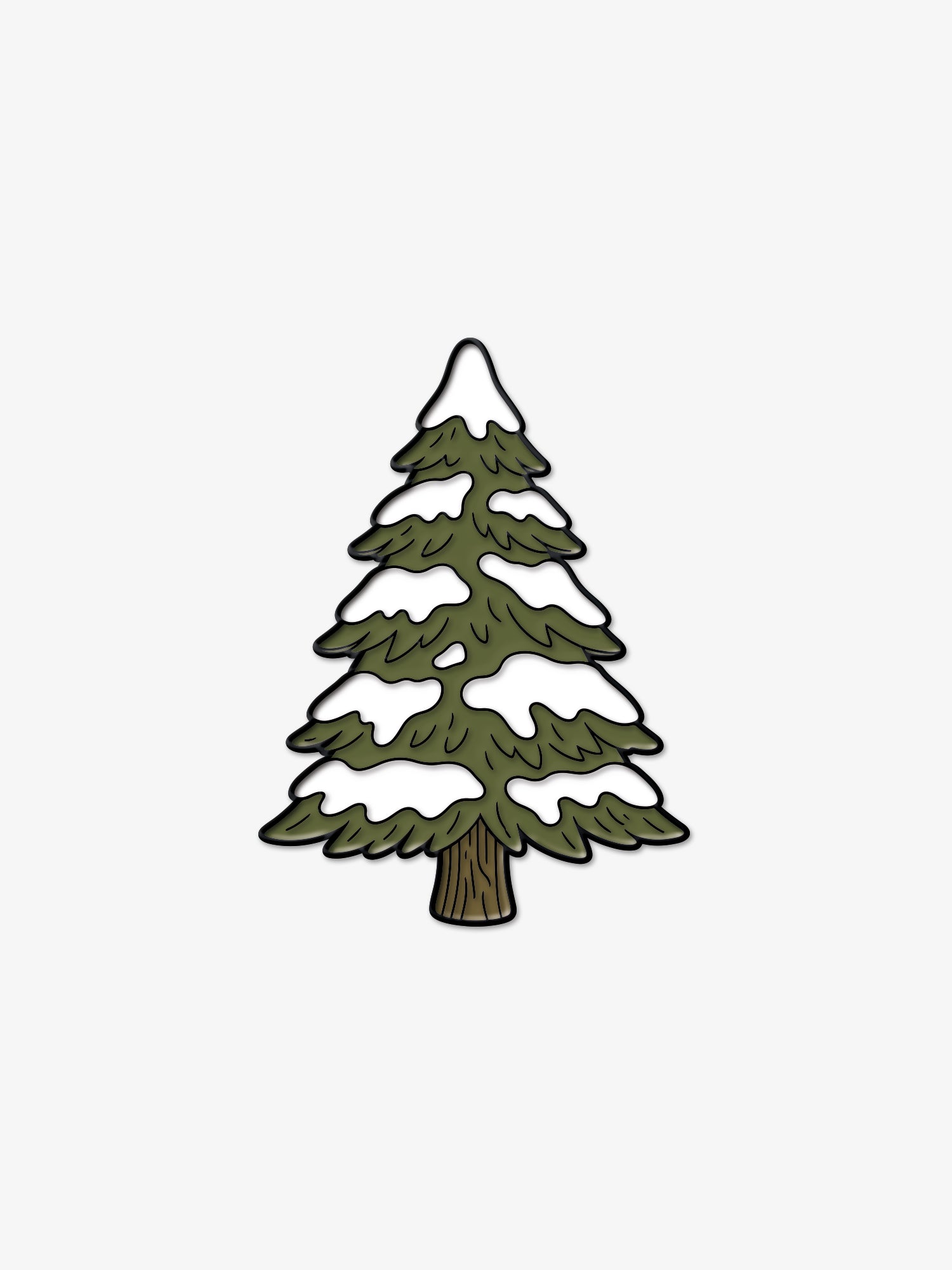 Snow Pine Pin