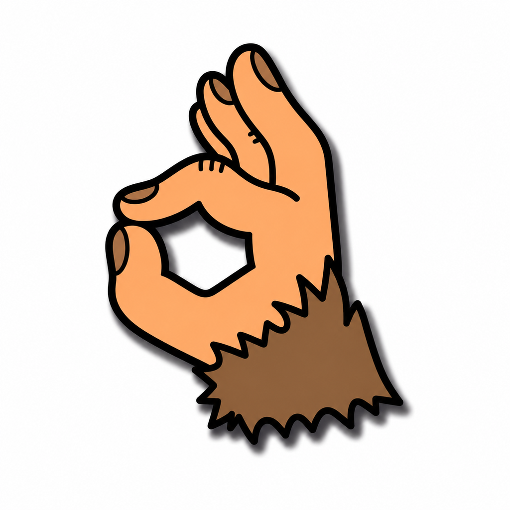 OK Emoji Pin