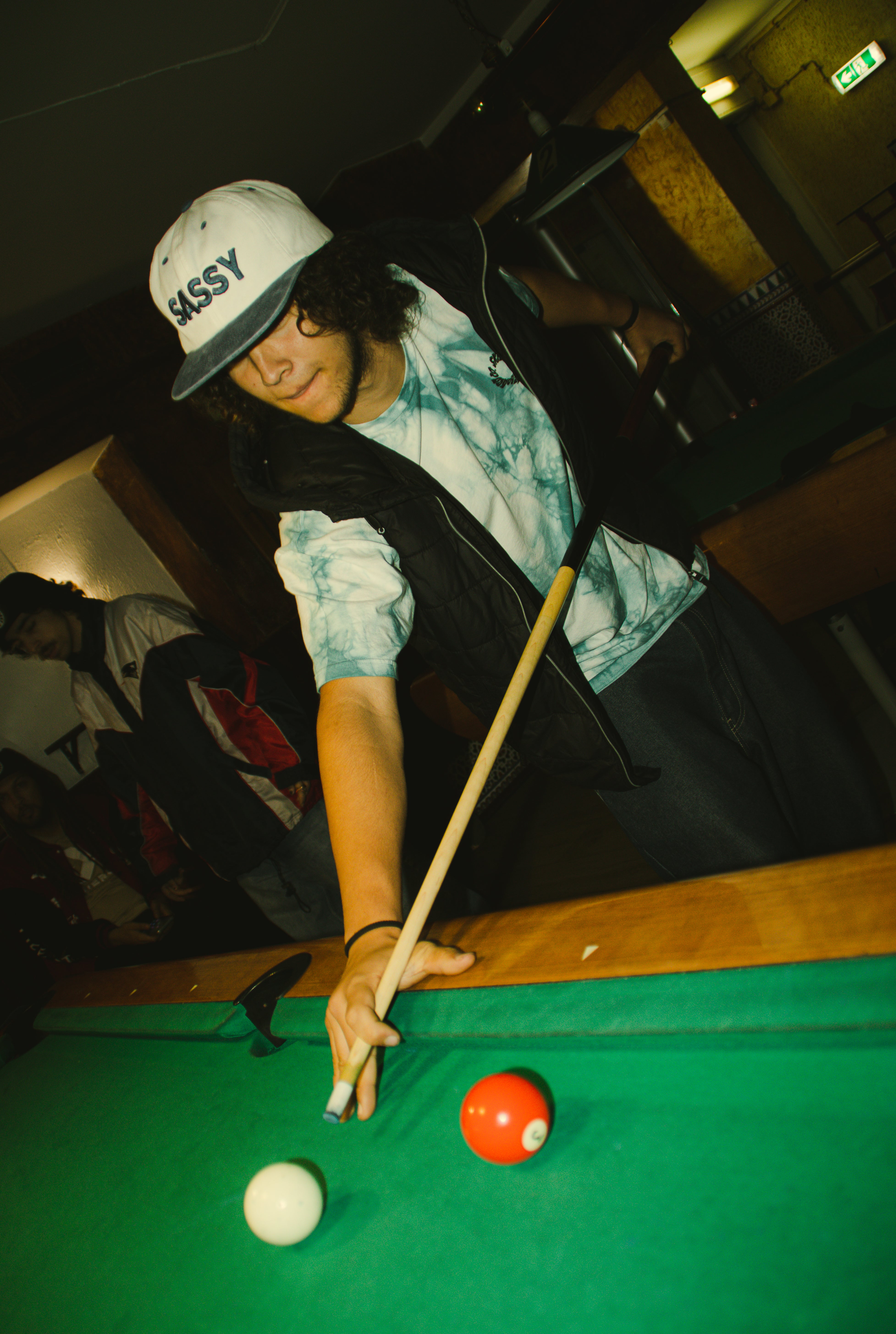 Sassy Unstructured Snapback Blue/White
