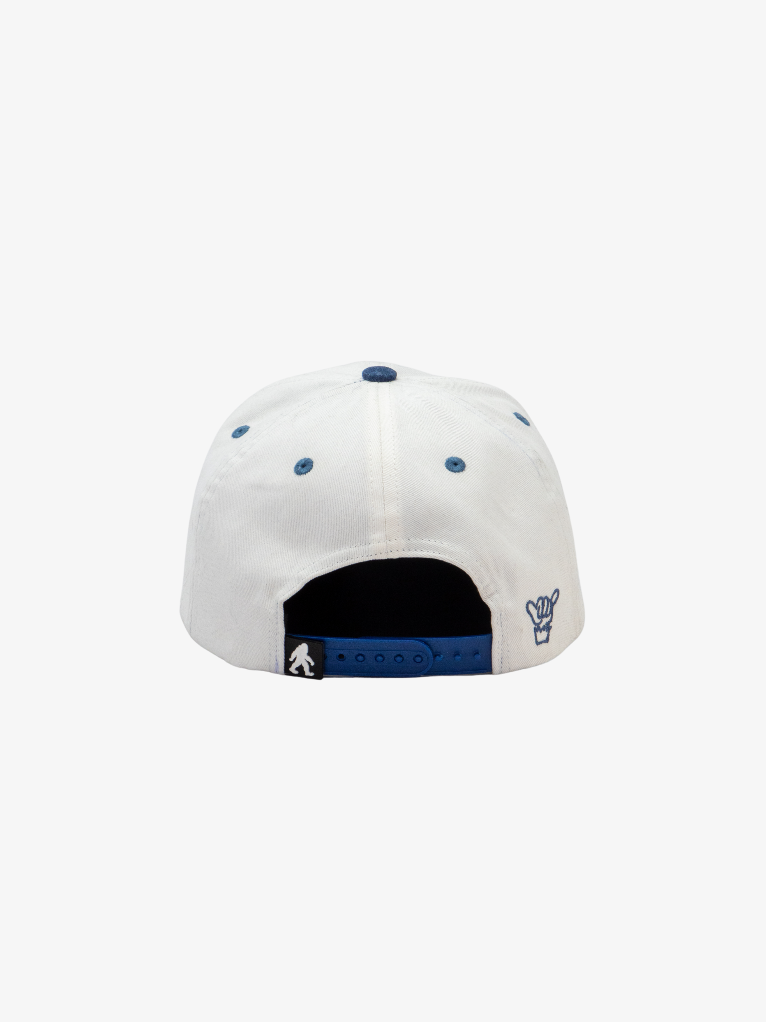 Sassy Unstructured Snapback Blue/White